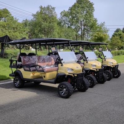 Beautiful Customized 6 Seats Electric Golf Cart' />
