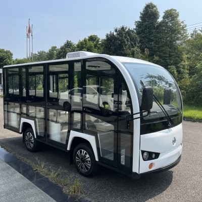 Professional Utility 11 Seats Enclosed Electric Sightseeing Car' />