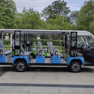 High Standard Convenient 14 Seats Electric Sightseeing Car' />