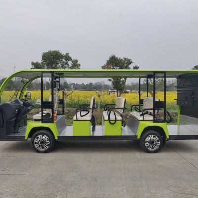 High Standard Convenient 14 Seats Electric Sightseeing Car' />