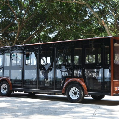 Exclusive, Long Range 23 Seats Enclosed Electric Sightseeing Car' />