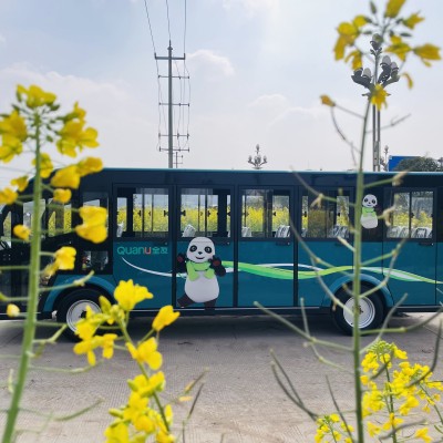 Exclusive, Long Range 23 Seats Enclosed Electric Sightseeing Car' />