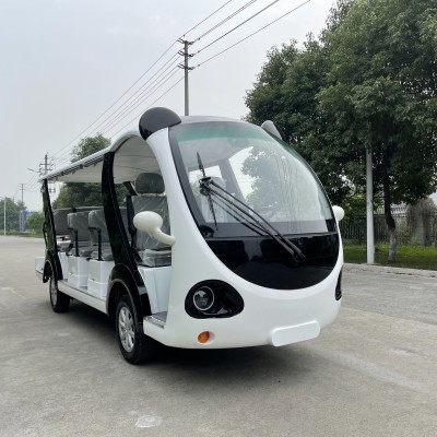 Battery Powered Stable 14 Seats Electric Panda Sightseeing Car' />