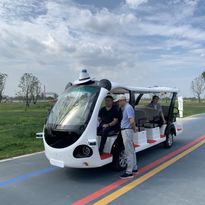 Battery Powered Stable 14 Seats Electric Panda Sightseeing Car' />