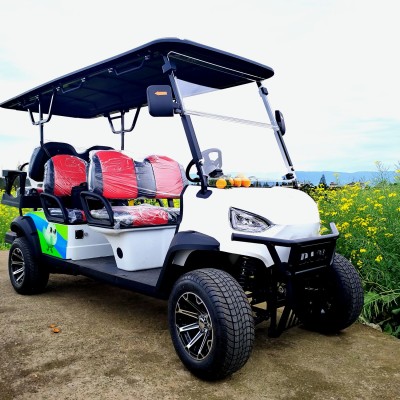 Beautiful Tour Electric Golf Cart with 6 Seats