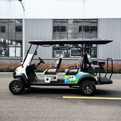 Beautiful Tour Electric Golf Cart with 6 Seats' />