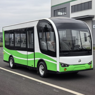 Daoda New Products Electric Mini Bus Sightseeing Shuttle Bus Wholesale Low Price for Tourism Transportation