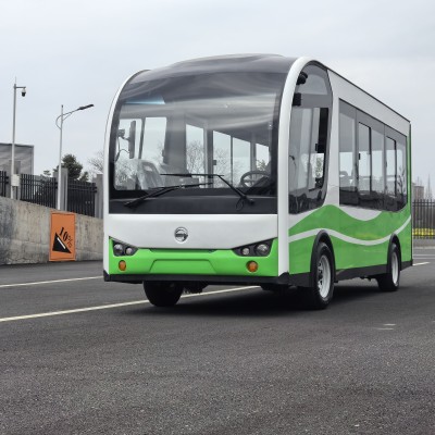 Daoda New Products Electric Mini Bus Sightseeing Shuttle Bus Wholesale Low Price for Tourism Transportation