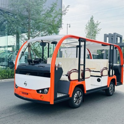 Beautiful New Style Electric Double-haed Car with 10 Seats