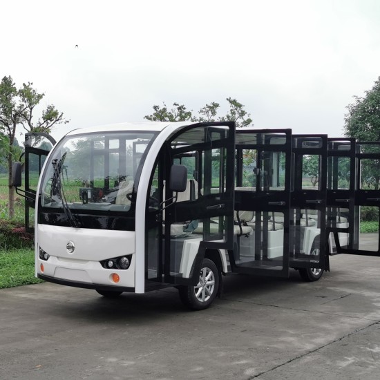 Utility Energy-efficient 14 Seats Enclosed Sightseeing Car