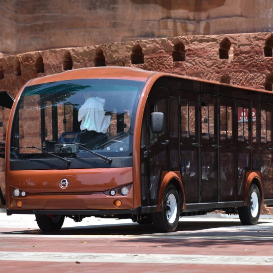Exclusive, Long Range 23 Seats Enclosed Electric Sightseeing Car