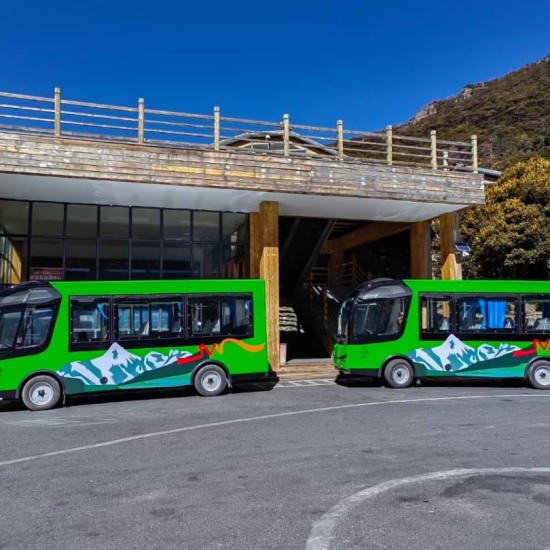 New Engineering Vehicle Specialized Engineering Transportation Electric Bus Hot Sale