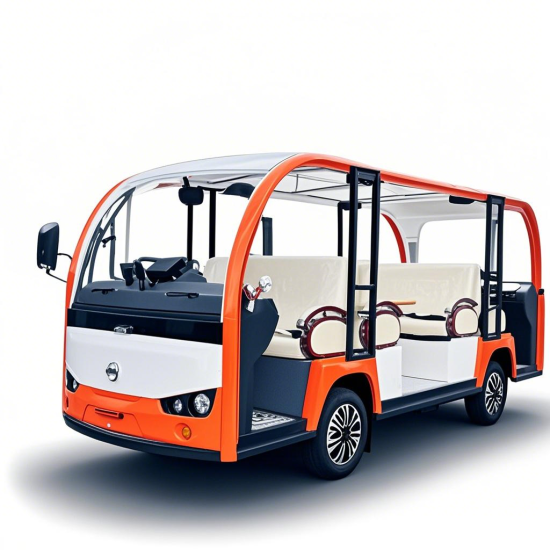 Beautiful New Style Electric Double-haed Car with 10 Seats
