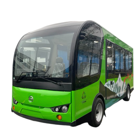 Large Space Luxurious Electric Mini Bus 153.6V70kwh Long Endurance